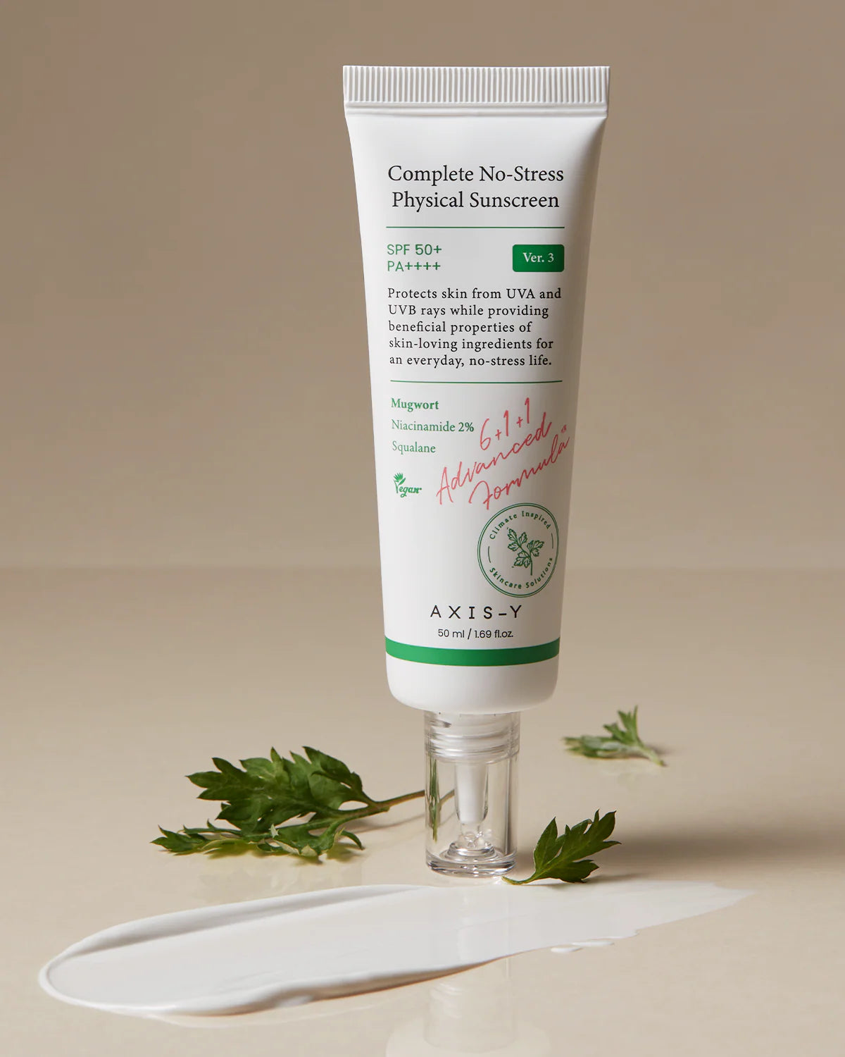AXIS-Y Complete No-Stress Physical Sunscreen 50ml Ver. 3