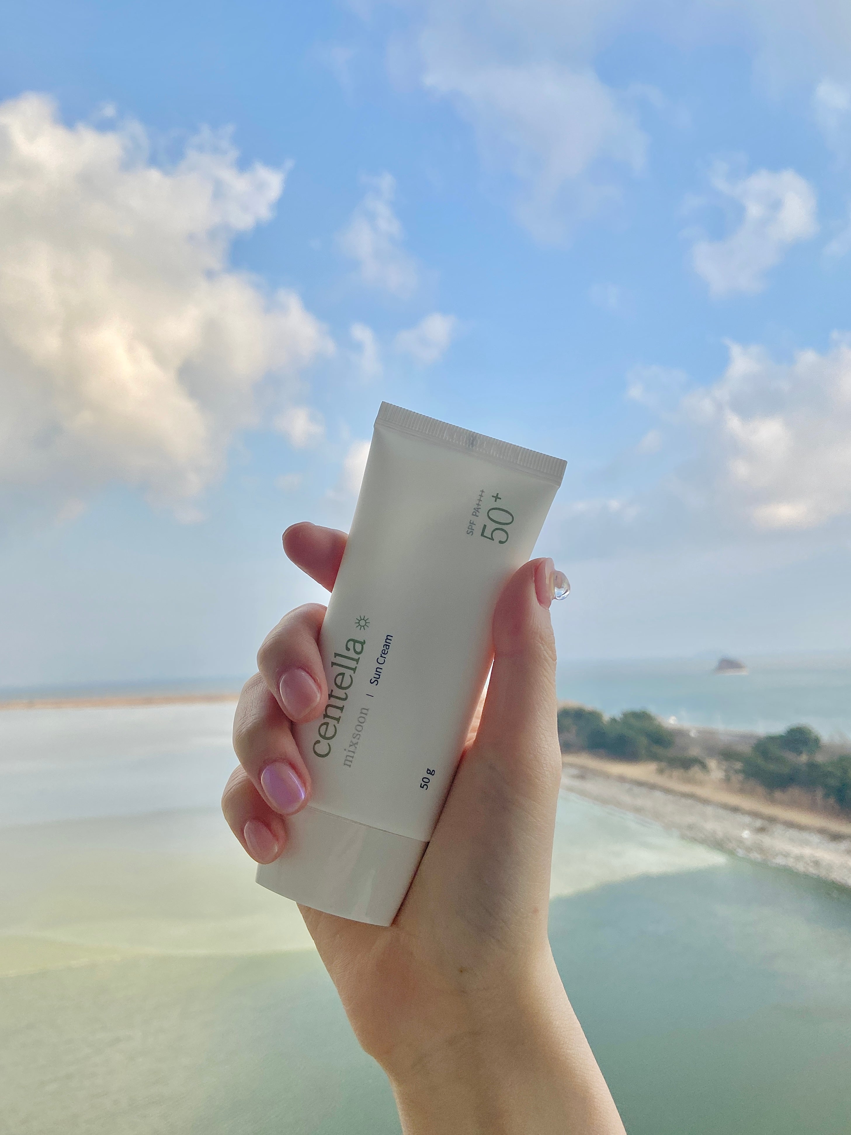 Mixsoon Centella Sun cream - 50ml + Free 5ml